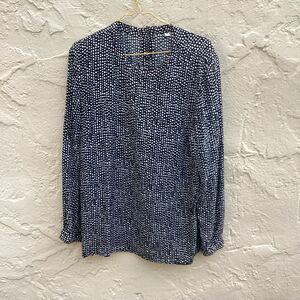 Semi sheer long sleeved vintage shirt